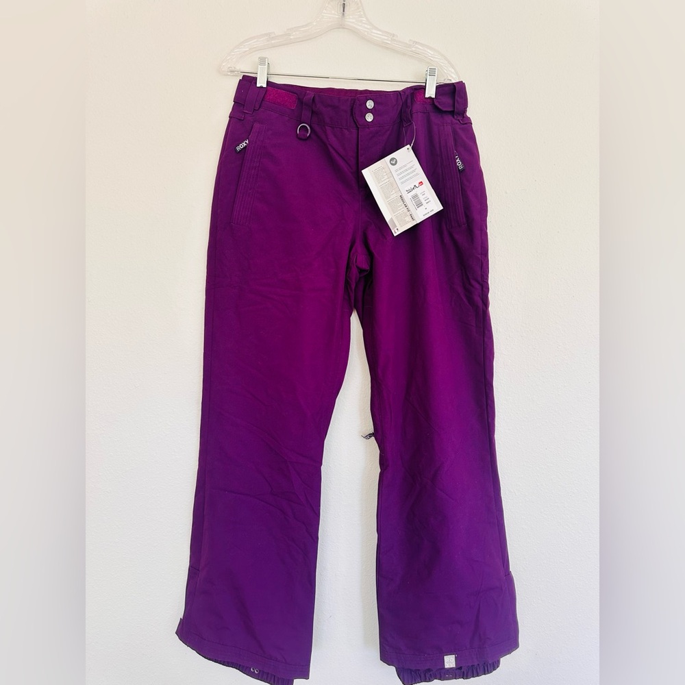 Roxy Women's Purple Flare Ski Pants
